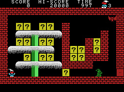 画像ギャラリー No.002のサムネイル画像 / MSX0 Stack専用「J.P.ウィンクル」,プロジェクトEGGで配信開始。1986年に発売されたサイドビューのアクションゲーム