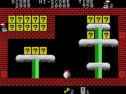 画像ギャラリー No.004のサムネイル画像 / MSX0 Stack専用「J.P.ウィンクル」,プロジェクトEGGで配信開始。1986年に発売されたサイドビューのアクションゲーム