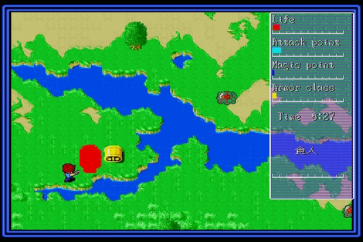 画像ギャラリー No.002のサムネイル画像 / 「ハイドライド3」に新マップなどを追加した強化版。「ハイドライド3SV(X68000)」,プロジェクトEGGで7月15日に配信