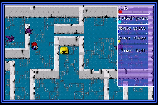 画像ギャラリー No.003のサムネイル画像 / 「ハイドライド3」に新マップなどを追加した強化版。「ハイドライド3SV(X68000)」,プロジェクトEGGで7月15日に配信