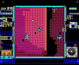 画像ギャラリー No.004のサムネイル画像 / 「トップルジップ(MSX2版)」,プロジェクトEGGで配信開始。武器や体当たりでライバルを蹴散らしながらステージを駆け抜けろ