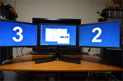 ꡼ No.025 | XFX֥ɤ3̥ǥץ쥤ɡXFX Triple Display Monitor StandפȤΩƤƤߤ