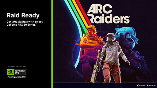 画像ギャラリー No.001のサムネイル画像 / 「ARC Raiders」など新作に対応した「GeForce 581.57 Driver」登場