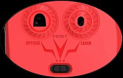 画像ギャラリー No.002のサムネイル画像 / レーザーセンサーと光学センサーを併用できるワイヤードマウス「Meduza」が9月下旬に発売