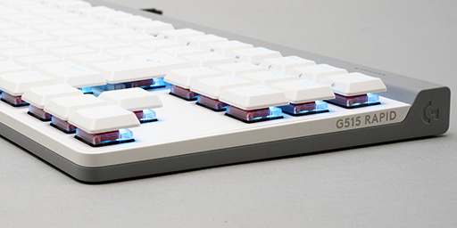 画像ギャラリー No.007のサムネイル画像 / ラピトリ&SOCD対応で現状最強のロープロファイルキーボード「Logicool G515 RAPID TKL」の見どころをチェック