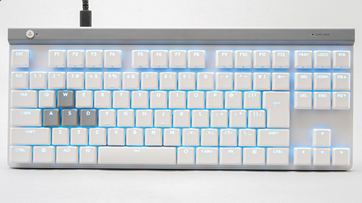 画像ギャラリー No.015のサムネイル画像 / ラピトリ&SOCD対応で現状最強のロープロファイルキーボード「Logicool G515 RAPID TKL」の見どころをチェック