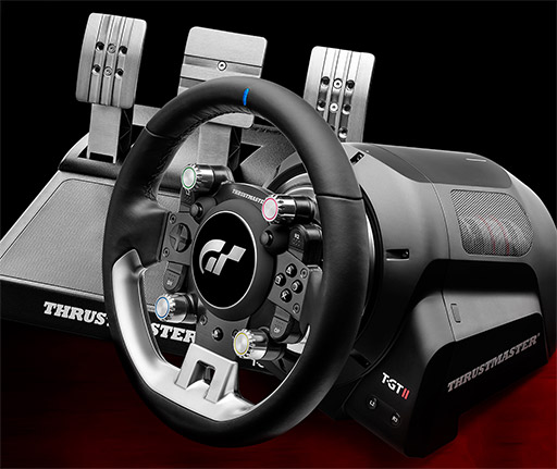 画像ギャラリー No.001のサムネイル画像 / Thrustmaster,PS5の公式ライセンスを取得したステアリングコントローラ「T-GT II」を発表