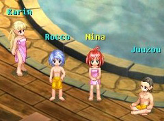 画像集#002のサムネイル/銭湯ではセクシーに。「Wonderland ONLINE」,新アイテムを実装