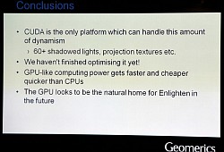 ���������꡼ No.004�Υ���ͥ������ / ��GDC 2011��CUDA�˼������줿�ߥɥ륦����Enlighten�Υǥ�ࡼ�ӡ��������NVIDIA�֡����ǹԤ��Ƥ���GPU Radiosity�Υߥ˥��å������ݡ���