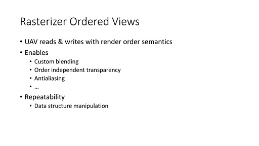 画像ギャラリー No.005のサムネイル画像 / 西川善司の3DGE:新しく来るDirectXは「12」だけじゃない。突如浮上した「DirectX 11.3」とは何か?