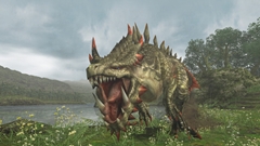 画像ギャラリー No.044のサムネイル画像 / 「MHF」の2012年にかける意気込みを表すため,獣竜種“アビオルグ”と甲殻種“タイクンザムザ”を実装した,「フォワード.3」直前インタビューを掲載