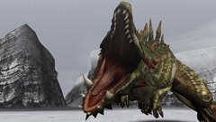 画像ギャラリー No.046のサムネイル画像 / 「MHF」の2012年にかける意気込みを表すため,獣竜種“アビオルグ”と甲殻種“タイクンザムザ”を実装した,「フォワード.3」直前インタビューを掲載