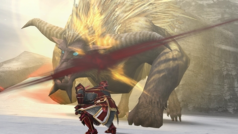 画像ギャラリー No.052のサムネイル画像 / 「MHF」の2012年にかける意気込みを表すため,獣竜種“アビオルグ”と甲殻種“タイクンザムザ”を実装した,「フォワード.3」直前インタビューを掲載