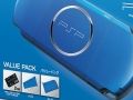 PSPバリューパックが数量限定で7月5日から再販売。カラーバリエーションはピアノ・ブラックとバイブラント・ブルーの2色