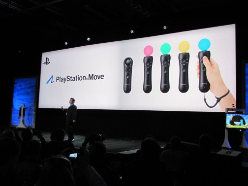 ���������꡼ No.001�Υ���ͥ������ / SCE��GDC 2010�ˤơ�PlayStation Move�⡼����󥳥�ȥ�����פ�ȯɽ�����åȤǻȤ��֥��֥���ȥ�����פȤ��碌��2010ǯ��ȯ��