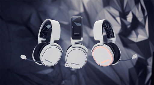 ���������꡼ No.002�Υ���ͥ������ / SteelSeries�������ޡ������إåɥ��åȿ����ʡ�Arctis�פ�ȯɽ�������ʼ���ޥ�����ǥ������Ʊ����3��ǥ�Ÿ��