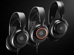 SteelSeries,ゲーマー向けヘッドセット「Arctis Nova」3製品と,スピーカー「Arena」3製品を発表
