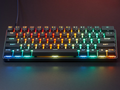 磁気式スイッチでSOCDにも対応する60%キーボード「Apex Pro Mini Gen 3」がSteelSeriesから4月4日発売
