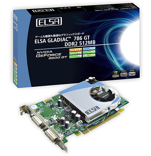 画像集#001のサムネイル/「北斗の拳ONILE」推奨のDDR2メモリ版8600 GT搭載カードが発売