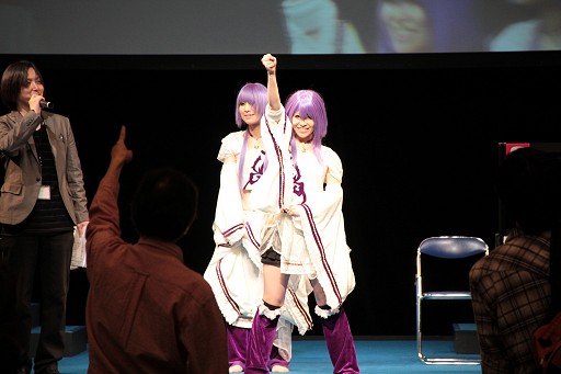 画像ギャラリー No.006のサムネイル画像 / 「LEGEND of CHUSEN 2」サービス開始記念オフラインイベントを開催。「唯×実〜ユイみの〜」ミニライブや豪華景品を配布