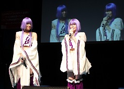 画像ギャラリー No.013のサムネイル画像 / 「LEGEND of CHUSEN 2」サービス開始記念オフラインイベントを開催。「唯×実〜ユイみの〜」ミニライブや豪華景品を配布