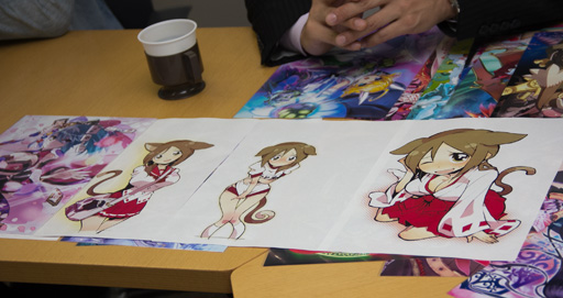 画像ギャラリー No.020のサムネイル画像 / 「桃色大戦ぱいろん+」×「アルテイルネット」のコラボオリジナルキャラはウェブマネー土田氏が監修。“どうしてそうなった”のか運営3者に聞いてみた