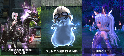 画像ギャラリー No.002のサムネイル画像 / 「TERA VISAカード」の入会特典がリニューアル。「羽根飾り(白)」などレアなアイテムがもらえる