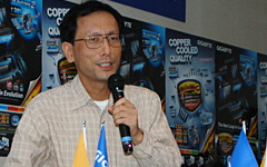 画像集#013のサムネイル/GIGABYTEがX58マザーボードの発表会を開催。2009年には2万円台の製品も