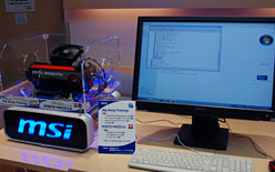 画像ギャラリー No.009のサムネイル画像 / MSI,秋葉原のイベントで注目のマザーボード「Big Bang」概要を公開。第1弾製品の実機デモも