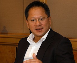 ���������꡼ No.001�Υ���ͥ������ / ��COMPUTEX��NVIDIA��CEO��Ϥ�饦��ɥơ��֥��ݡ��ȡ�Huang�ᡤī����Ȥ�ʤ���̤�����