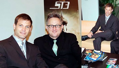 画像集#001のサムネイル/ジャンクハンター吉田のゲームシネシネ団:第5回「パート3公開記念『スターシップ・トゥルーパーズ3』の監督&主役に突撃!」<前編>