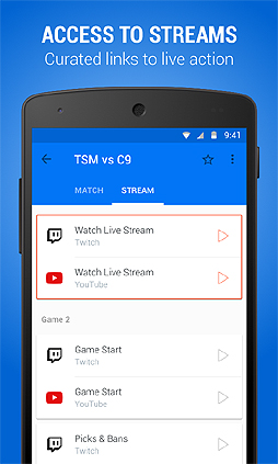 画像ギャラリー No.009のサムネイル画像 / 世界のe-Sports関連ニュースや対戦速報を追えるアプリ「theScore eSports」が海外でリリース。取扱情報のメインは「League of Legends」