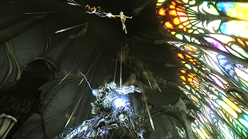 画像ギャラリー No.011のサムネイル画像 / 和製TPS「QUANTUM THEORY」最新情報。キャラの連携アクション「コンビネーションスロー」とボスキャラ「チャリオット」の情報が公開