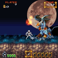 画像集#006のサムネイル/「魔界村」新作をケータイで楽しもう。「魔界村騎士列伝」本日配信