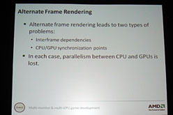 ���������꡼ No.011�Υ���ͥ������ / ��GDC 2010�ϡ�Eyefinity��CrossFireX�������ˡ��ס�AMD��ξ���Ѽ�����Υݥ���Ȥ���⤷�����ݡ��Ȥ�ƤӤ���