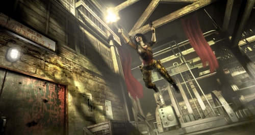 画像集#004のサムネイル/ベセスダ・ソフトワークス,3Dアクション「WET」をX360/PS3で2009年に発売予定