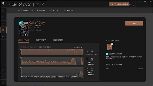 画像ギャラリー No.022のサムネイル画像 / 最強CPU&GPU搭載のゲーマー向けノートPC「Alienware 16 Area-51」レビュー。高性能に加えて便利な設定ソフトなど見どころが多い