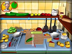 画像集#005のサムネイル/“料理はスピードが命”のパズルゲーム,「Crazy Cooking」のデモ版をUp