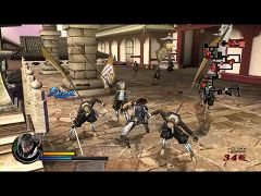 画像ギャラリー No.002のサムネイル画像 / スピーディな攻撃が持ち味。「戦国BASARA3」,“風魔小太郎”のプレイムービーを4GamerにUp。“大友宗麟”が操る妙な乗り物も必見だ