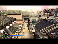 画像ギャラリー No.003のサムネイル画像 / スピーディな攻撃が持ち味。「戦国BASARA3」,“風魔小太郎”のプレイムービーを4GamerにUp。“大友宗麟”が操る妙な乗り物も必見だ