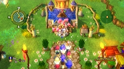 画像ギャラリー No.018のサムネイル画像 / 意外とお似合い? 貧乏な王様と美しいお姫様(椿姫彩菜さん)が登場した,「王様物語」王様即位式をレポート