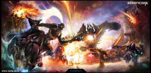 画像ギャラリー No.001のサムネイル画像 / ガーラ,SFファンタジーMMO「SEVENCORE」の国内ライセンスを取得。サービス開始は2010年秋を予定