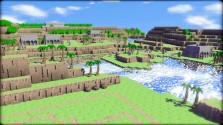 画像ギャラリー No.008のサムネイル画像 / いきなり最強キャラでプレイできる“いにしえの勇者”が登場! 「3Dドットゲームヒーローズ」,ワールドマップやシェーダー魔法の情報も明らかに