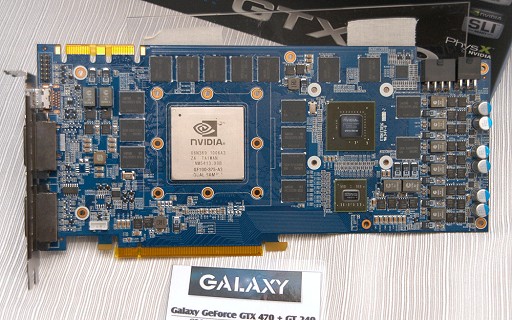 ���������꡼ No.002�Υ���ͥ������ / ��COMPUTEX��Galaxy��GeForce��®�Ȥʤ�ǥ奢��GTX 470�����ɤ�GTX 470��GT 240���祫���ɤ����