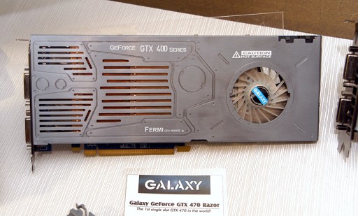 ���������꡼ No.013�Υ���ͥ������ / ��COMPUTEX��Galaxy��GeForce��®�Ȥʤ�ǥ奢��GTX 470�����ɤ�GTX 470��GT 240���祫���ɤ����