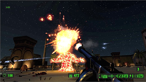 画像ギャラリー No.002のサムネイル画像 / 撃ちまくり系FPSファンの期待作,「Serious Sam HD」の最新プレイムービーを掲載