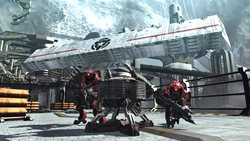 画像ギャラリー No.019のサムネイル画像 / 「VANQUISH」登場人物や行く手を阻む強敵,武器などの情報が公開。予約特典で強力な武器3種が入手できるダウンロードコードが付属