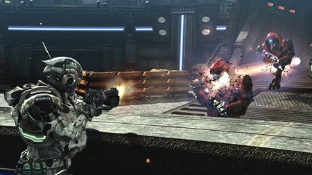 画像ギャラリー No.037のサムネイル画像 / 「VANQUISH」登場人物や行く手を阻む強敵,武器などの情報が公開。予約特典で強力な武器3種が入手できるダウンロードコードが付属