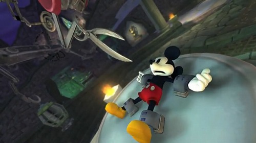 画像ギャラリー No.002のサムネイル画像 / 「Epic Mickey」のオープニングと思われる計7分以上のムービー2本が公開に。ミッキーマウスが“兄”のオズワルドと対面