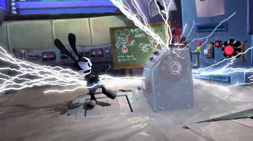 画像ギャラリー No.004のサムネイル画像 / 「Epic Mickey」のオープニングと思われる計7分以上のムービー2本が公開に。ミッキーマウスが“兄”のオズワルドと対面